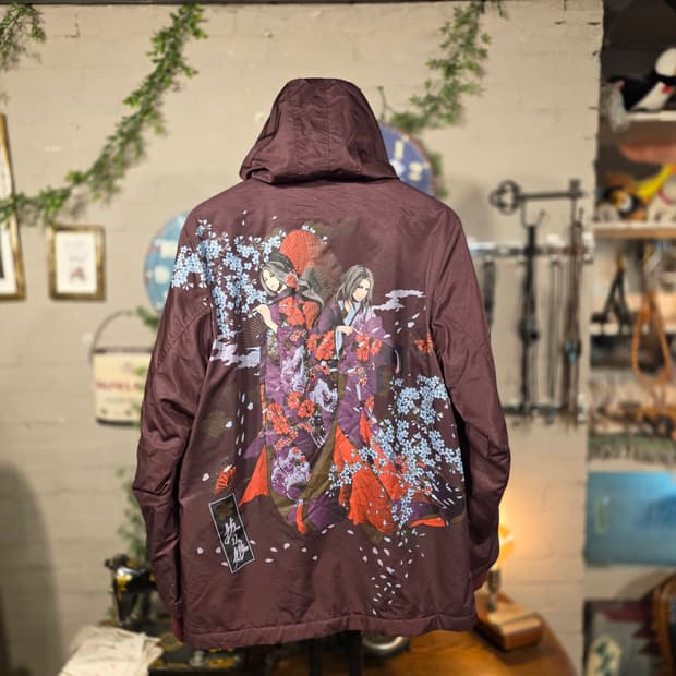 오리엔탈 후드 야상 자켓 (F589)