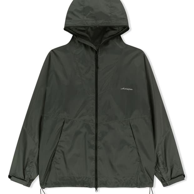 예스아이씨 Equip Windbreaker Charcoal 바람막이 자켓
