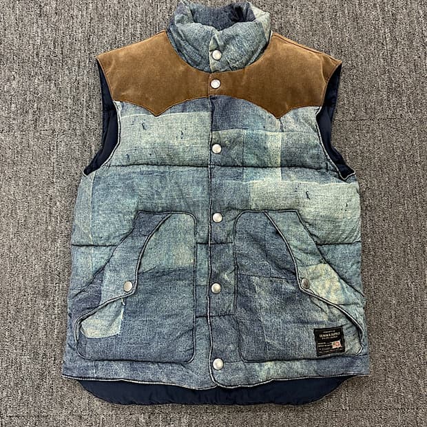 폴로 패딩 조끼 