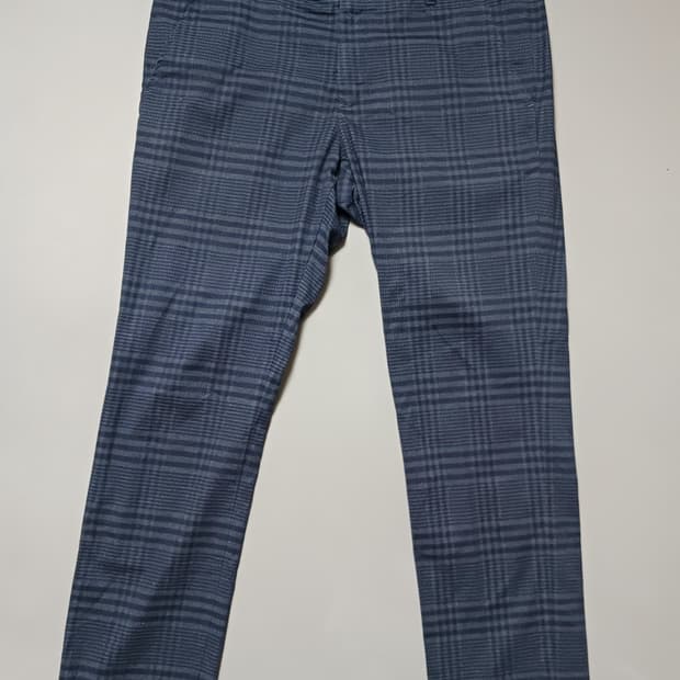 [36] 타미 힐피거 스트레이트핏 체크 덴톤 치노 팬츠