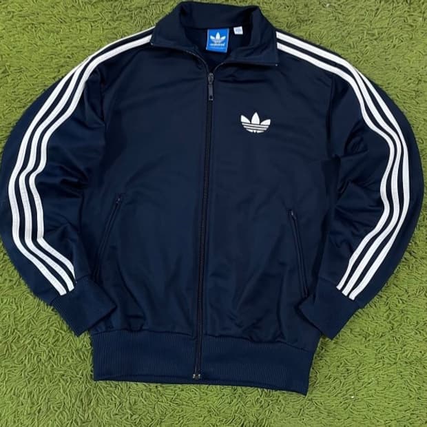 아디다스 파이어버드 네이비 트랙탑 져지집업 95/M