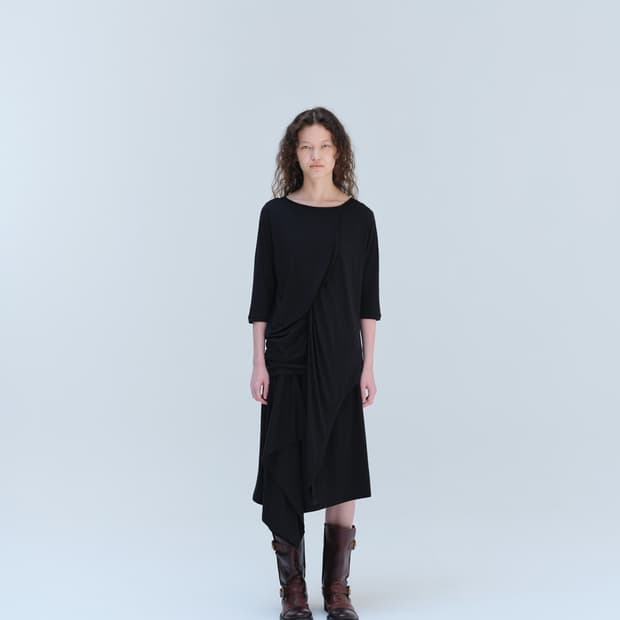 리포스 언발란스 랩 티셔츠 UNBALANCE WRAP T-SHIRTS