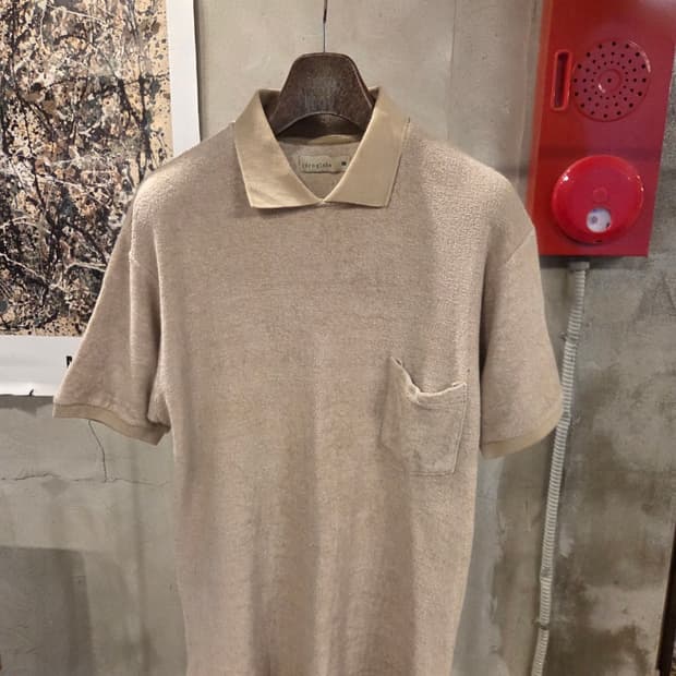 rdv o globe 테리코튼 티셔츠