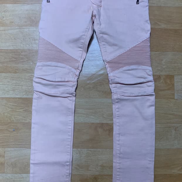 BALMAIN 발망 바이커 데님팬츠