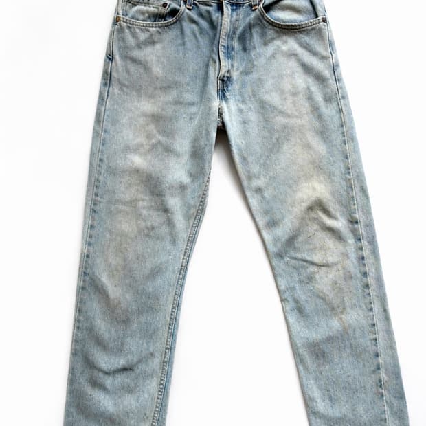 00s 리바이스 505 워싱 데님 30~31" MADE IN USA