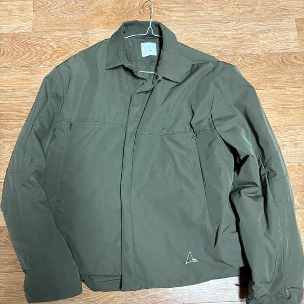 로아 패디드 오버셔츠