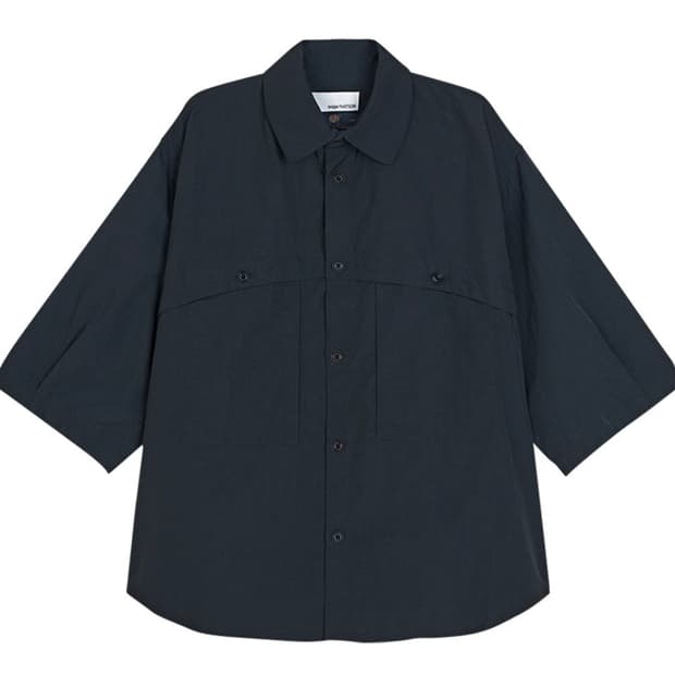 세이지 네이션 마샬 셔츠 다크 네이비 - 25SS