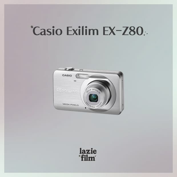인물 ₊˚ ♡ 카시오 엑슬림 EX-Z80 디카 빈티지디카