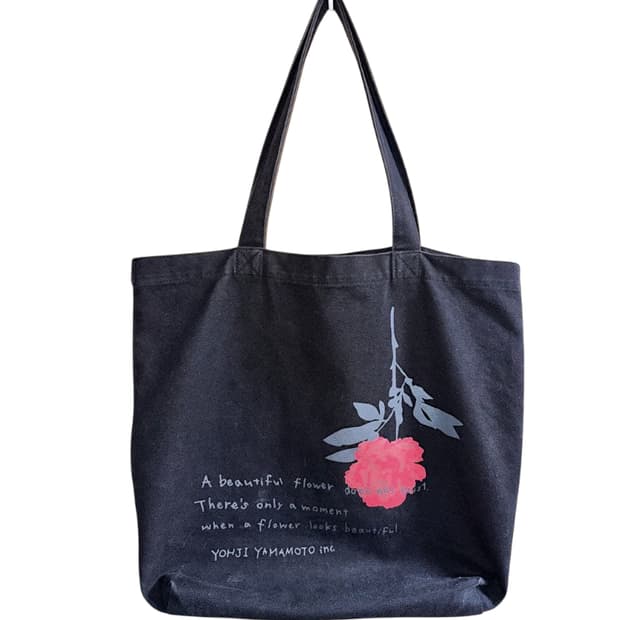 요지 야마모토 캔버스 토트백