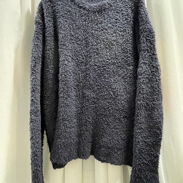 GU/ 보아 플리스 롱슬리브 네이비/ L