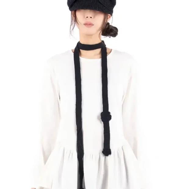 릿킴 flare long sleeve ivory