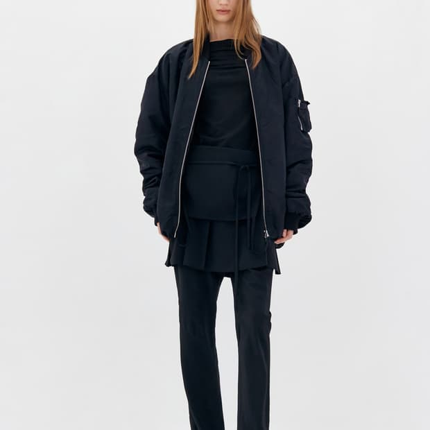 로우클래식 리버시블 오버핏 MA-1 자켓