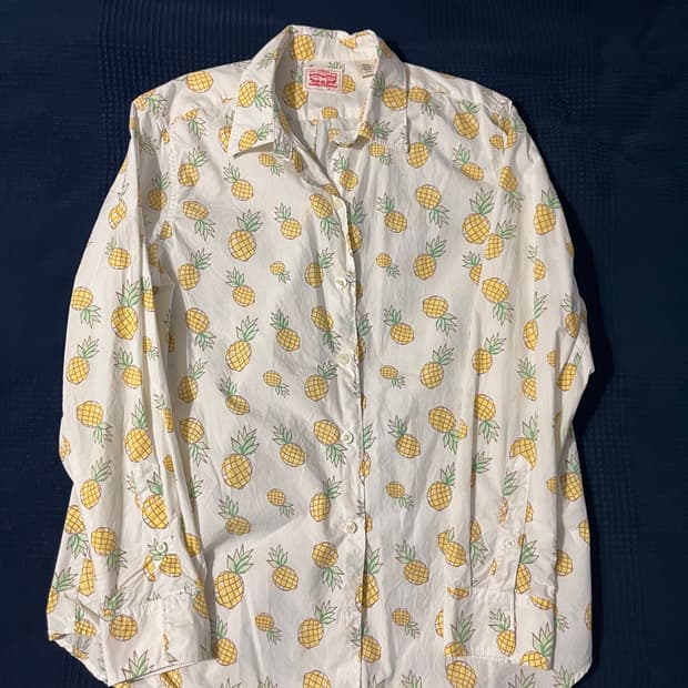 리바이스 파인애플 셔츠