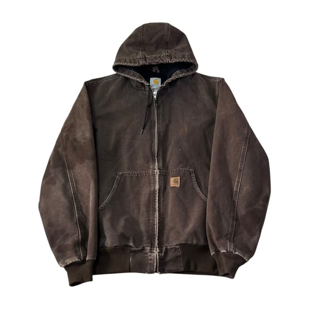 105 칼하트 j25 다크브라운 워크자켓