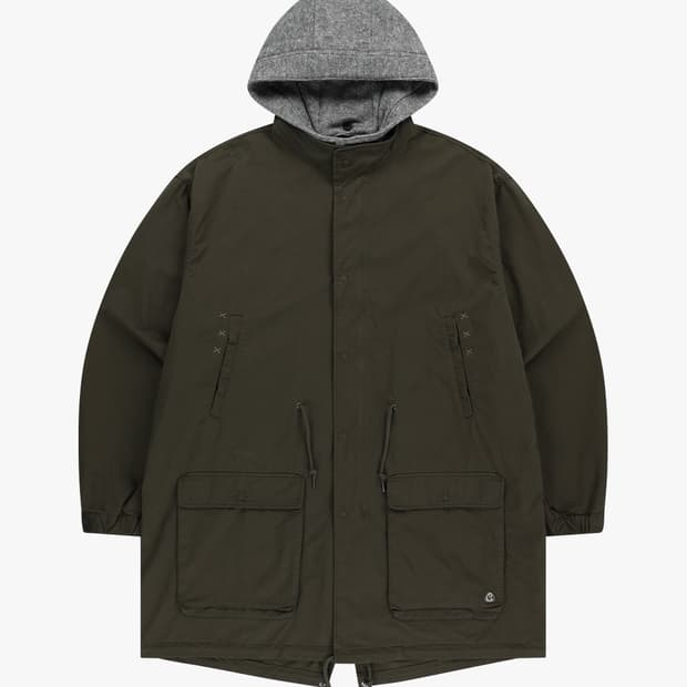 코이세이오 Washed Military Jacket - Mud Khaki