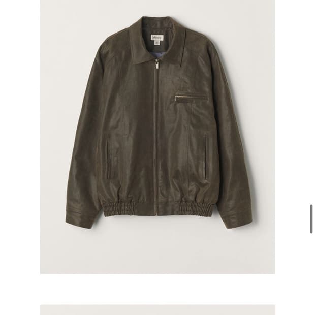 시엔느 John 레더자켓 브라운 s사이즈 티