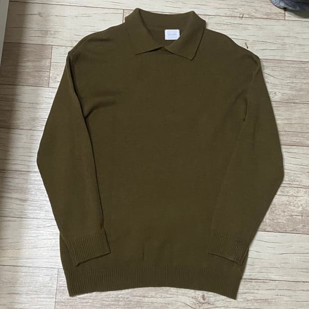 카라 니트 깔끔한 니트 사이즈 105