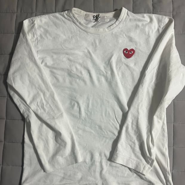 꼼데가르송  롱슬리브