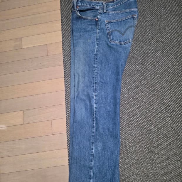 리바이스 501 청바지 W35 L34