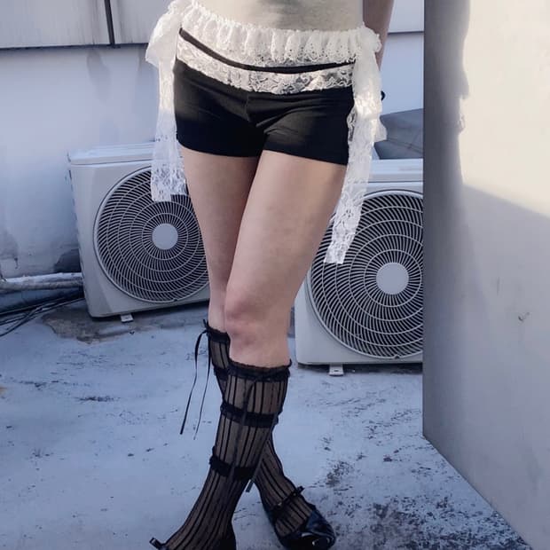 micro strap short pants