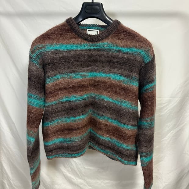 우영미 그라데이션 크롭 니트 (40)