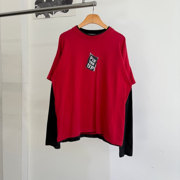 DANGEROUS WARNING 긴팔티셔츠