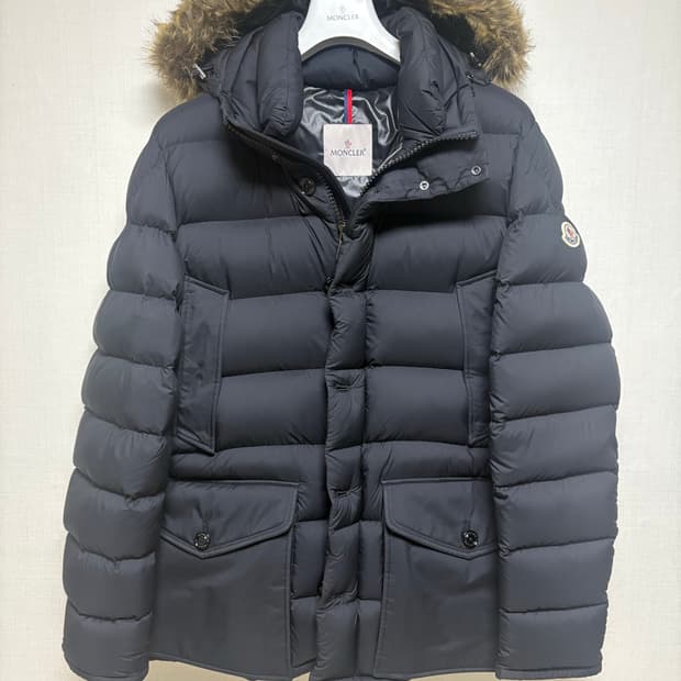 [4/24FW/1회시착] 몽클레어 클루니 패딩 블랙