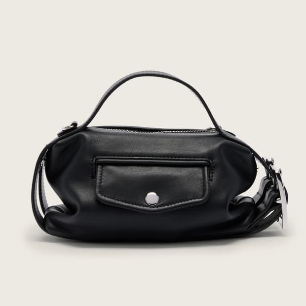 시몬로샤 25fw 미니 바이커 벨트 백