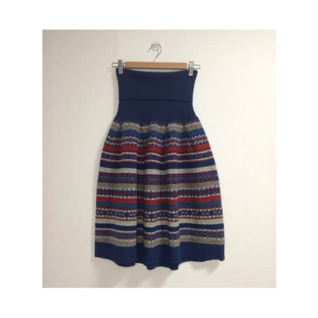 마크 바이 마크 제이콥스 노르딕 니트 스커트