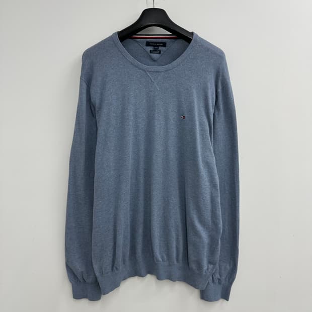 105 타미힐피거 남자 루즈핏 니트