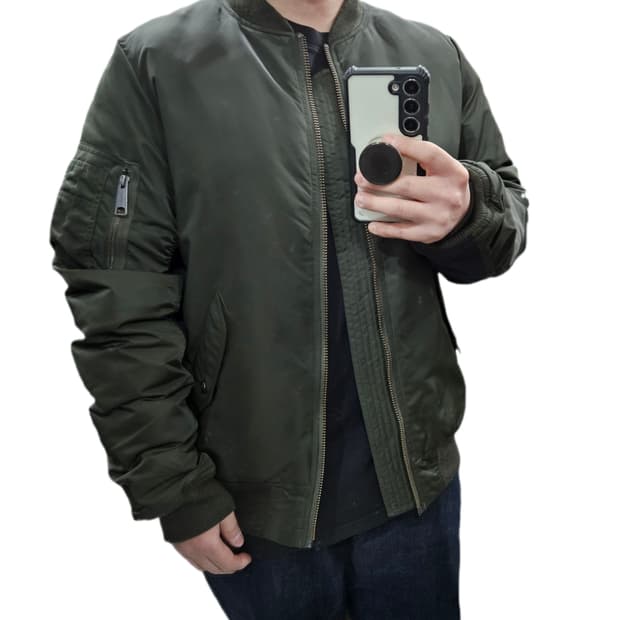 M 100 칼하트 WIP MA-1 봄버자켓 (지퍼x)