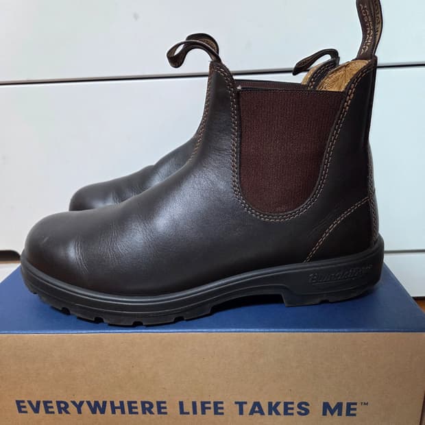[uk8(270)]블런드스톤 650 프리미엄라인 첼시부츠 월넛브라운