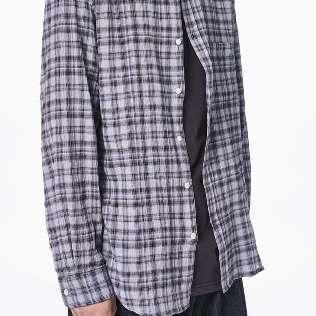 이얼즈어고 포이카 체크 셔츠(공홈 품절)