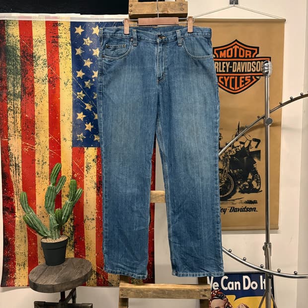 칼하트 오리지널 멕시코 생산 워시드 워크 데님 팬츠 N378