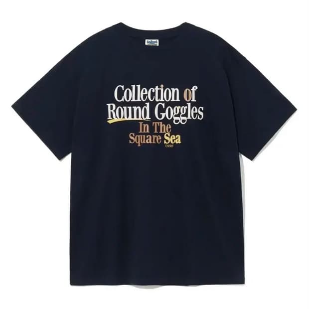 TEKET 테켓 반팔 티셔츠 네이비 SIZE L