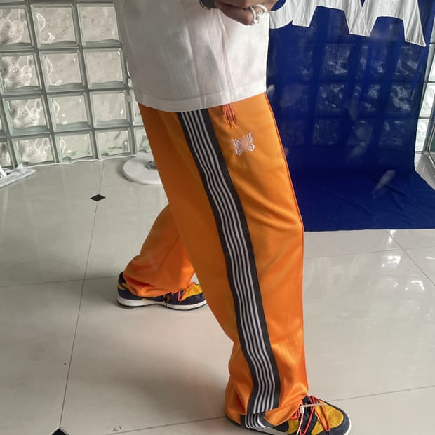 straight fit track pants