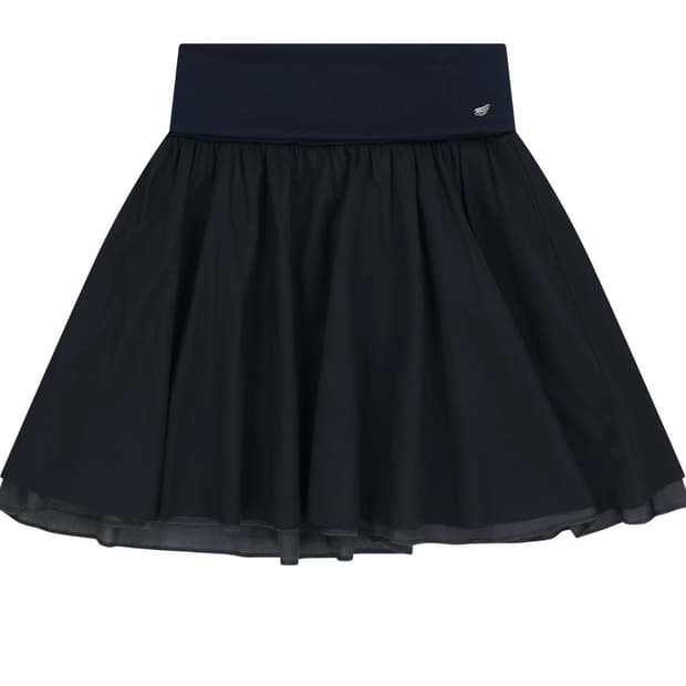 DOUBLE SHIRRING SKIRT NAVY 2사이즈