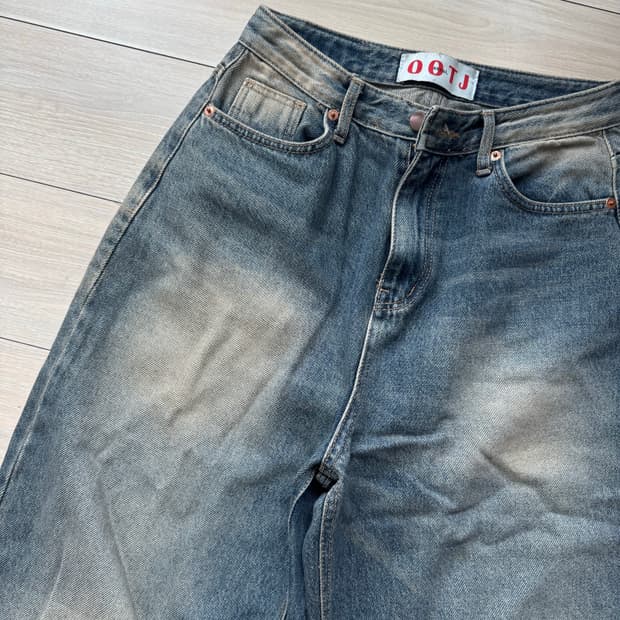 ootj 빈티지 워싱 청바지 m