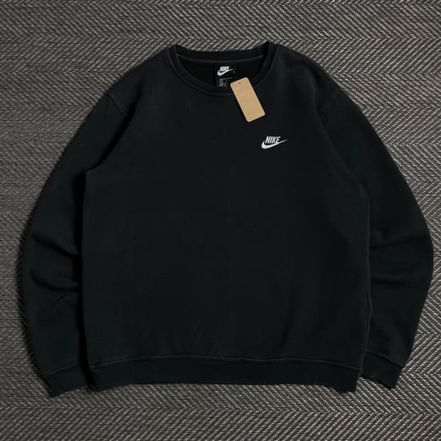 나이키 스우시 크루넥 스웻 맨투맨 블랙o 4896