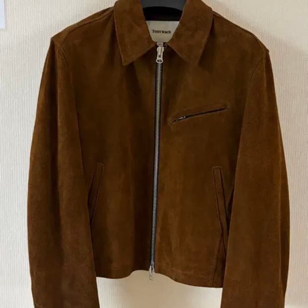토니웩 Calf Suede Detroit Blouson Jacket