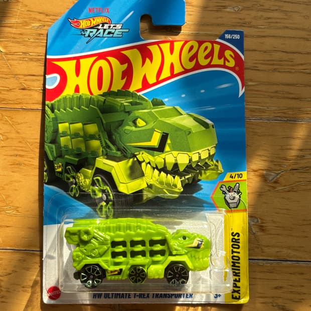 미개봉) 얼티밋 티렉스 트랜스포터 다이캐스트 핫휠 인테리어 소품2