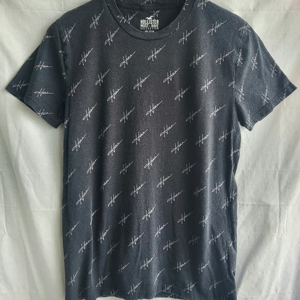 HOLLISTER 홀리스터 공용 반팔 티셔츠 S 코튼 캐주얼