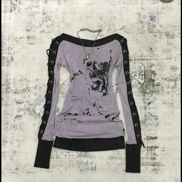 salvage 아일렛 바이올렛 슬리브