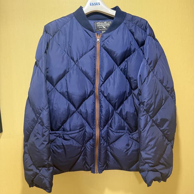 빈티지 에디바우어 퀄팅 패딩자켓