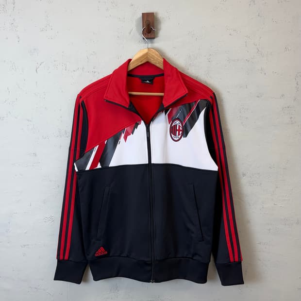 아디다스 빈티지 AC밀란 트랙탑 져지