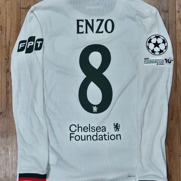 25 26 첼시 어웨이 엔소 긴팔 유니폼 L