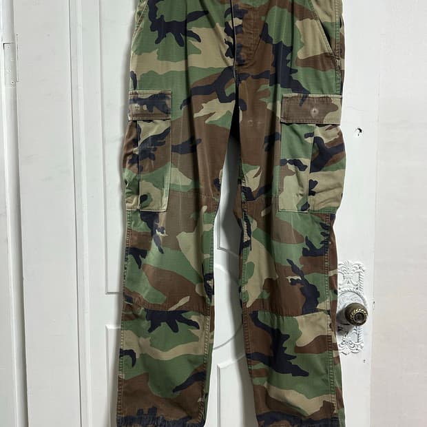 미군 BDU 우드랜드 팬츠