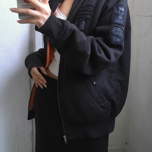 Stussy 스투시 어센틱 기어 MA-1 봄버 자켓