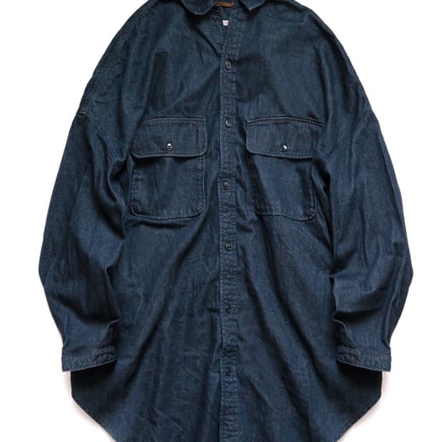 캐피탈 12oz 데님 CPO/슬래피 셔츠 코트 3사이즈