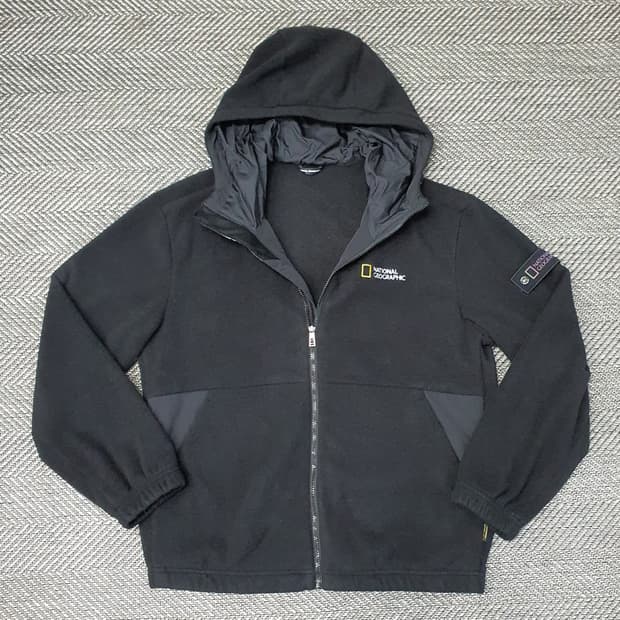 내셔널지오그래픽 플리츠 간절기 후드집업 남자105